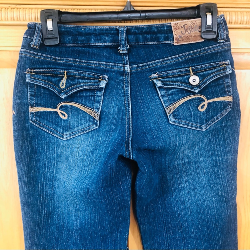 Justice Blue Jeans Classic Fit